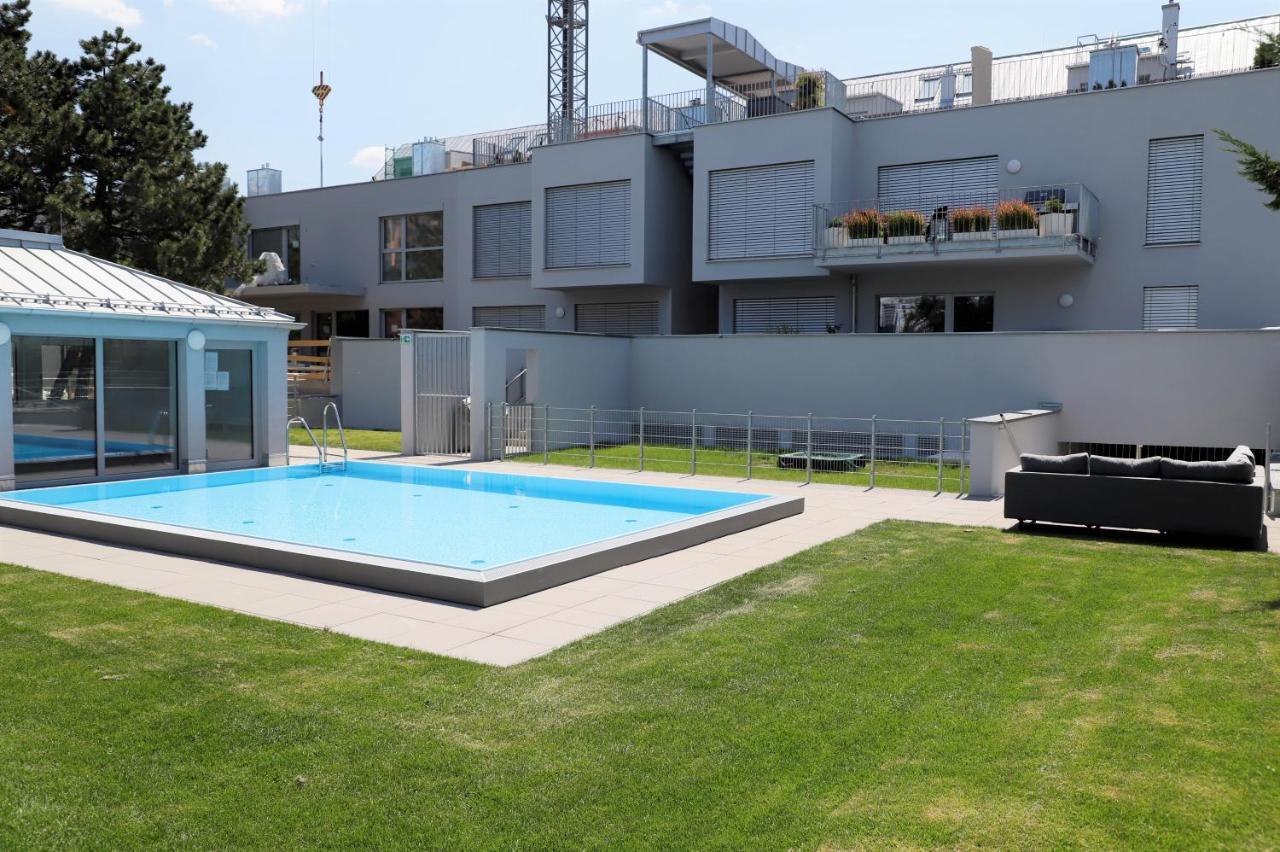 Rooftop Terrace, Free Garage Parking And Pool! Viyana Dış mekan fotoğraf